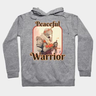 Warrior Shirt PEACEFUL WARRIOR T-Shirt Mug Coffee Mug Apparel Hoodie Sticker Gift T-Shirt Hoodie